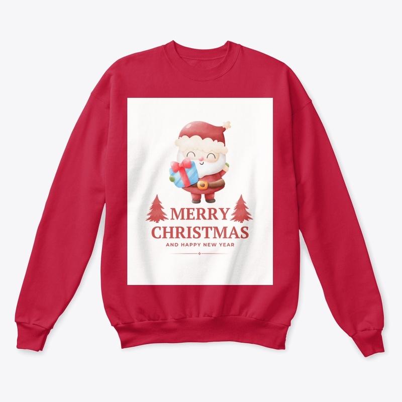 Red Simple Merry Christmas T-Shirt